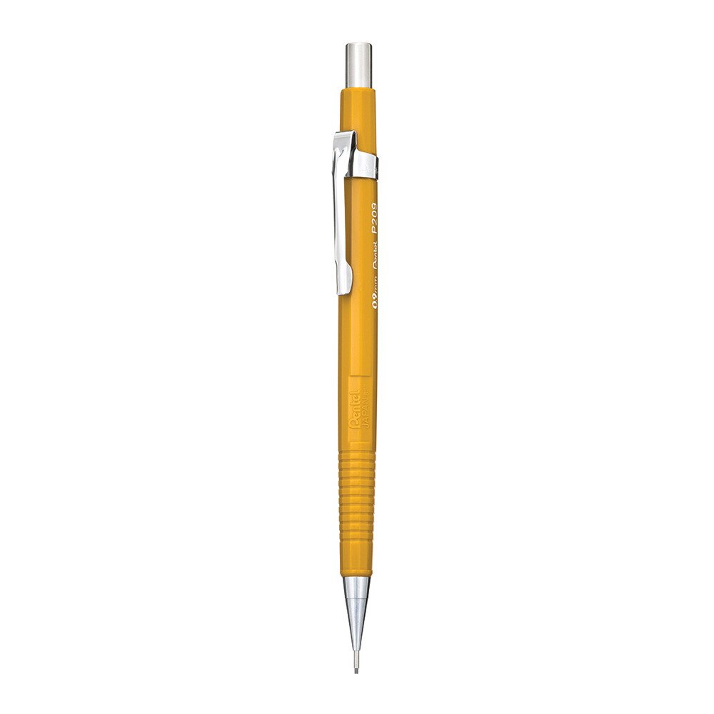 Pentel Sharp Mechanical Pencil Yellow 0.9 Millimeters